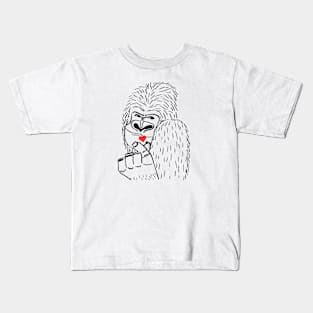 Cute heart, small heart, Korea finger heart Kids T-Shirt